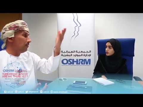 Dr. Galib Al Hosni clearing up OSHRM conference to Alwatan