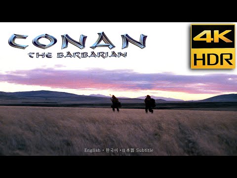 Conan the Barbarian (1982) • "Theology / Civilization" Basil Poledouris • 4K HDR & HQ Sound • Eng CC