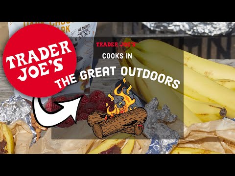 Dark Chocolate Banana Boats | Easy Camping Meals | Trader Joe's