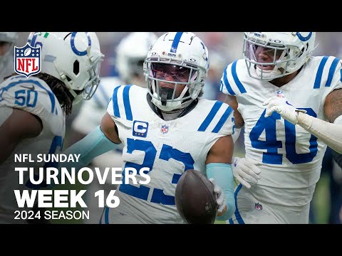 Every Turnover From Sunday | NFL 2024 Season Week 16