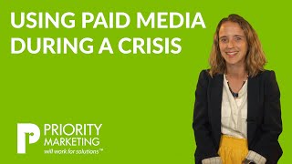 Using Paid Media During a Crisis │ #FAQFriday