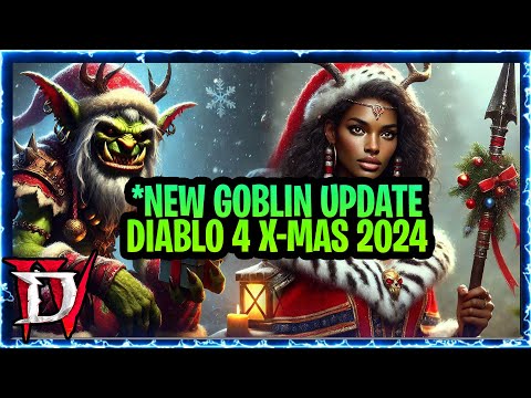 Diablo 4 New Updated Goblin Xmas Event TODAY Free Rewards: Gameplay and thoughts, Feedback