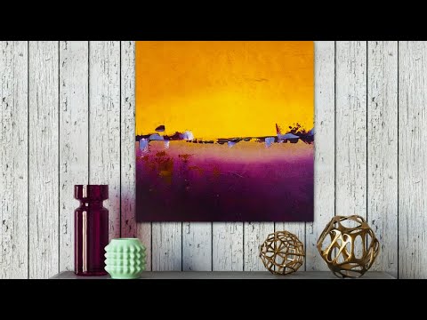 Minimalist Abstract Painting. Interior Art Techniques. #abstractpainting #art #acrylicabstractart