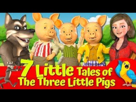 🔴The Three Little Pigs and The Big Bad Wolf 🐷🐺 | English Fairytales for Kids