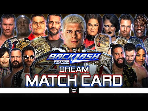 WWE Backlash 2024 - Dream Card [v4]