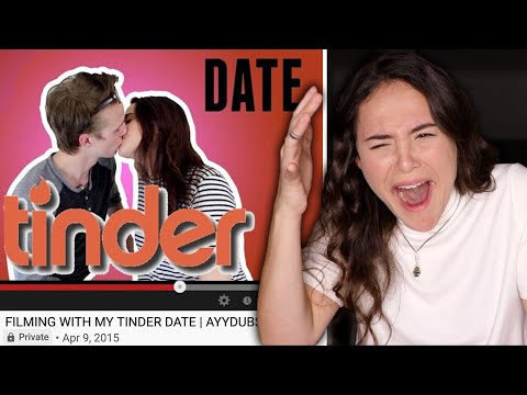 REACTING TO MY OLD TINDER SERIES *CRINGE*