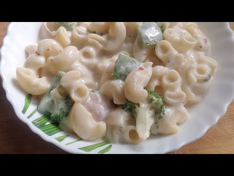 Creamy vegetable white sauce pasta/వెజిటబుల్ పాస్తా@SurekhaRecipes  #food  #homemade