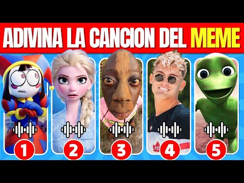 Adivina el MEME y QUIEN CANTA 🎤🎵🔥 MrBeast, Tenge, Kung Fu Panda, Elsa, Ian Lucas, Xavi