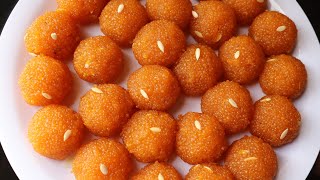 Motichur Laddu Recipe | Boondi Laddu Recipe | Full Recipe On ammakithaali.com