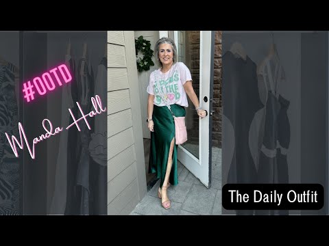 *Spring* Outfit Pink & Green #ootd (Fashion Over 50)