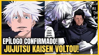 JUJUTSU KAISEN VOLTOU OFICIALMENTE COM EPÍLOGO DE 16 PÁGINAS!