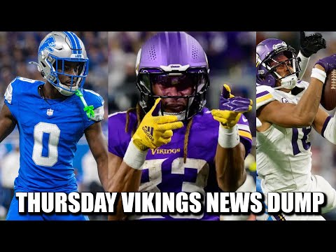 Minnesota Vikings News Dump (1.2.2025) | Lions CB Talking Smack, Jones Good to Go, Jets Owns DET