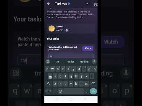 Crypto money making myths | Tapswap code | Tapswap code today crypto money making myths