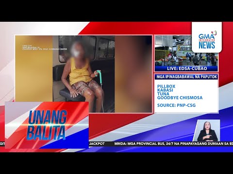 Lolang tumatawid sa kalsada, sugatan matapos maatrasan ng taxi | Unang Hirit