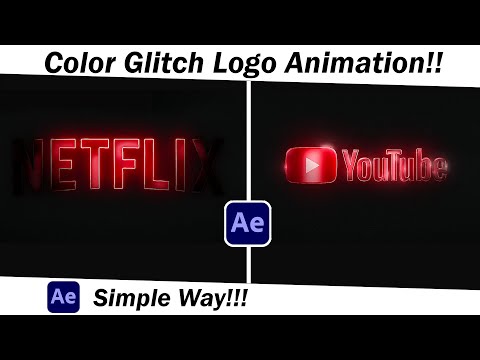 After Effects Color Glitch Logo Intro | After Effects CC | Free Logo Intro | Free Template Download