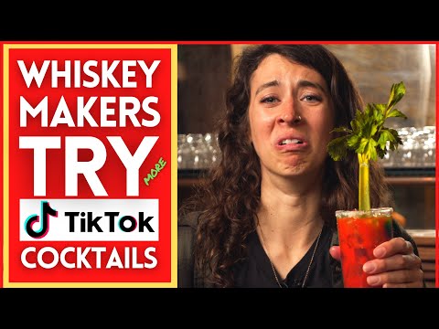 whiskey makers try TikTok cocktails - ROUND 2