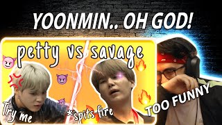 Oh my god.. - Shiki Reacts To Yoonmin can’t go a day without fighting | Reaction