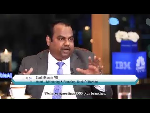 CNBC-TV18 in Collaboration with IBM organised AI Dialogues in Marketing | Bank of Baroda