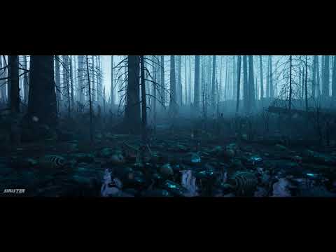 🧟‍♀️ Zombie Apocalypse: Dead Forest | Winter Storm | HORROR AMBIENCE 🧟‍♀️