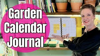 ❤️💗 MY GARDEN CALENDAR & JOURNAL 🌿 | Tips to Stay Organized & Maximize Success In the Garden