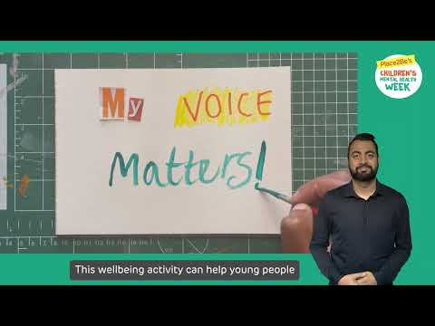 What matters to you? | Creative activity for 11-14 year olds (BSL interpreted)