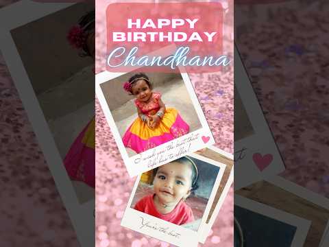 Happiest birthday dear chandhana 🫶🏻have a blast 🥳💥#whatsappstatus#happybirthday#status#shorts