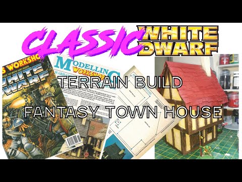 Classic White Dwarf: Fantasy Town House Build