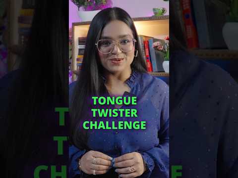 Tongue Twister Challenge - Improve your English Pronunciation