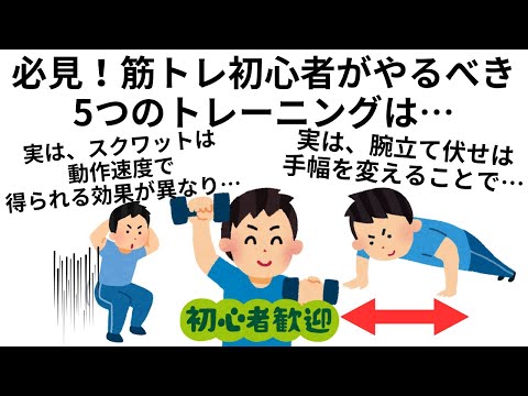 【初心者必見！】誰かに話したくなる筋トレの雑学まとめ