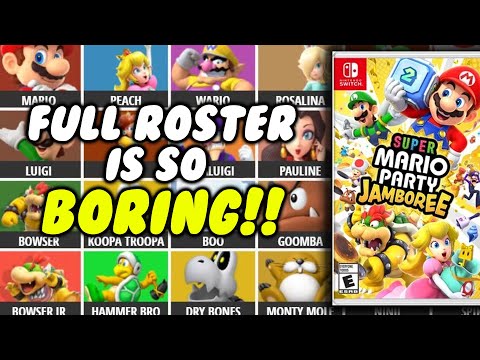 Nintendo Did Us DIRTY w/Super Mario Party Jamboree FULL ROSTER!