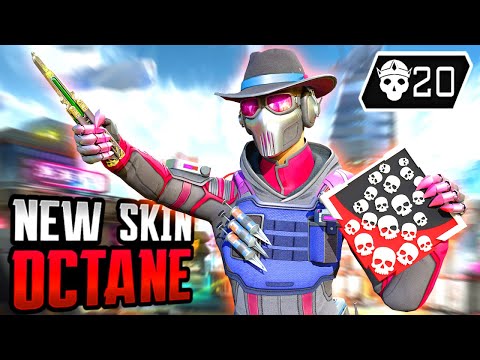 NEW OCTANE 20 KILLS & 4K DAMAGE WAS AMAZING (Apex Legends Gameplay)