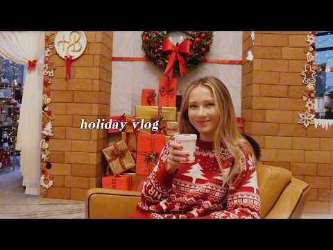 ultimate holiday vlog🎄🍪🎁 afternoon tea, Christmas in Warsaw & cozy days