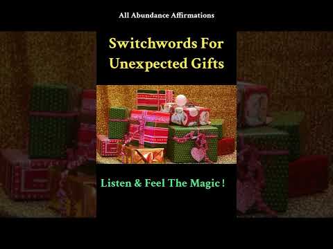 Switchwords For Unexpected Gifts ! Magic Has No Logic ! #shorts  #shortvideo #viral #gifts #surprise