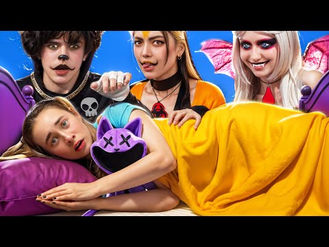 If Poppy Playtime 4 Adopted Me in Real Life! FUNNY NIGHTMARE CRITTERS STORY!