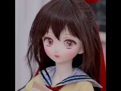 Fantasy Angel 1BJD Doll MSD Resin Toys Campus Casual Style Dress Ball Jointed Dolls for Girls