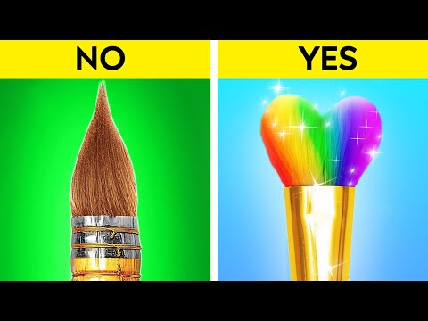 Creative Art Hacks & Challenges! Easy Painting & Drawing Techniques by Imagine PlayWorld