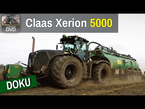 DOKU Claas Xerion 5000 Hektarjagd 1 Landtechnik Black Beauty