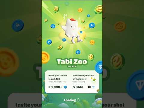 Tabi Zoo New Airdrop Launch Back Up By Binance And Ton Blockchain 💯🔥💸