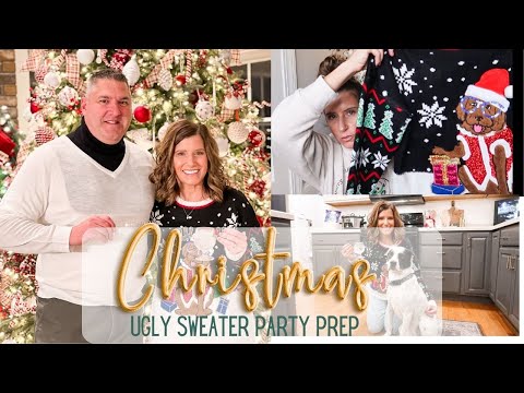 UGLY CHRISTMAS SWEATER PARTY PREP | CHRISTMAS DECOR AND PARTY HAUL