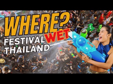 Songkran in Thailand! Where to celebrate Songkran? What & When is Songkran festival? Answer 'em all!