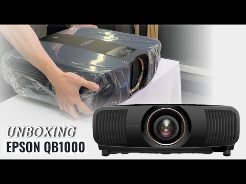 EPSON QB1000 • 4K Projector Unboxing • New & Amazing 4K Projector