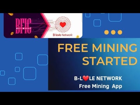 B-Love Network #freemining  started just today.So hurry up guys.