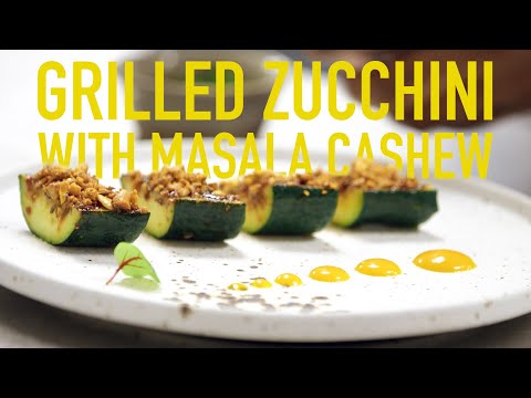 How to Make Indian Grilled Zucchini (VEGAN)