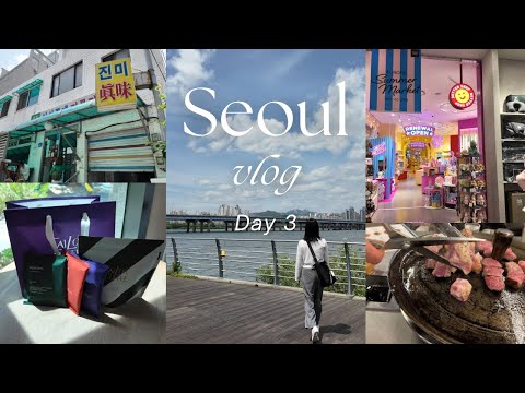 Seoul 🇰🇷 Day 3 | Tailor Coffee ☕️ | Crab 🦀 | Yeouido Hangang Park | The Hyundai 🛍️ | Korean BBQ 🥩