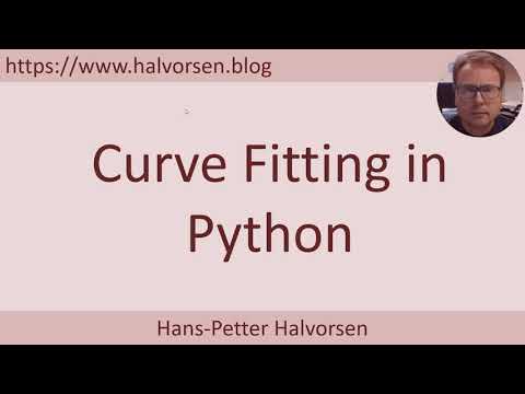 Curve Fitting in Python