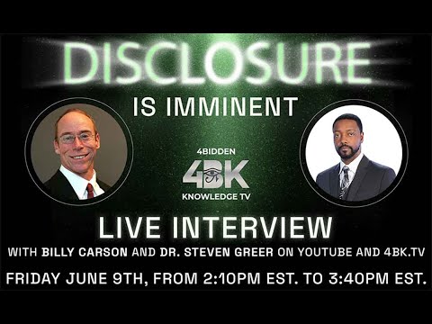 Billy Carson's LIVE Encounter with Dr. Steven Greer!