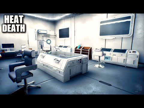 Secret Lab! Day 7 In This Survival Sci-Fi Crafting Building Game | Heat Death Survival Train