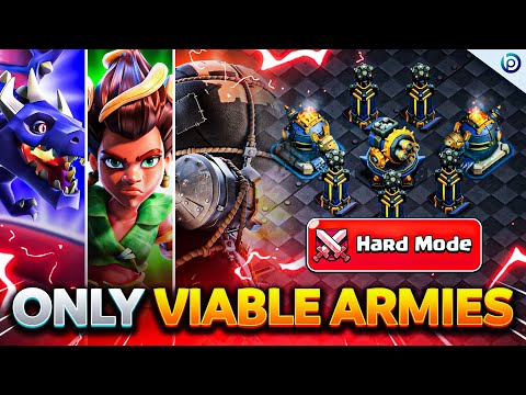 ALL META Strategies in HARDMODE Clash of Clans | Best Armies to Use in HardMode Esport COC