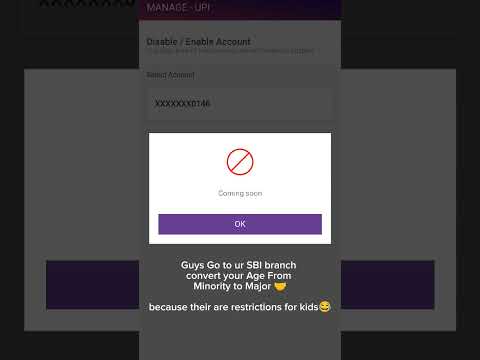 SBI Yono Account UPI Enable / Disable problem Coming Soon... #yono #upi #upicomingsoon