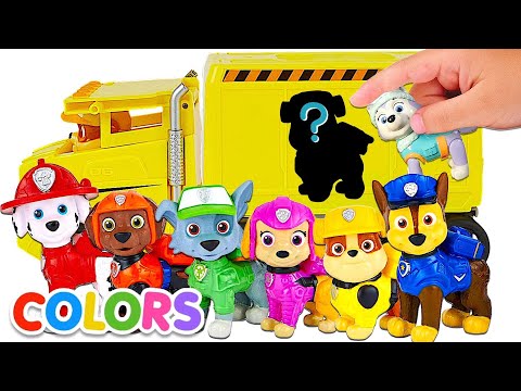 Learn Colors with Paw Patrol Characters